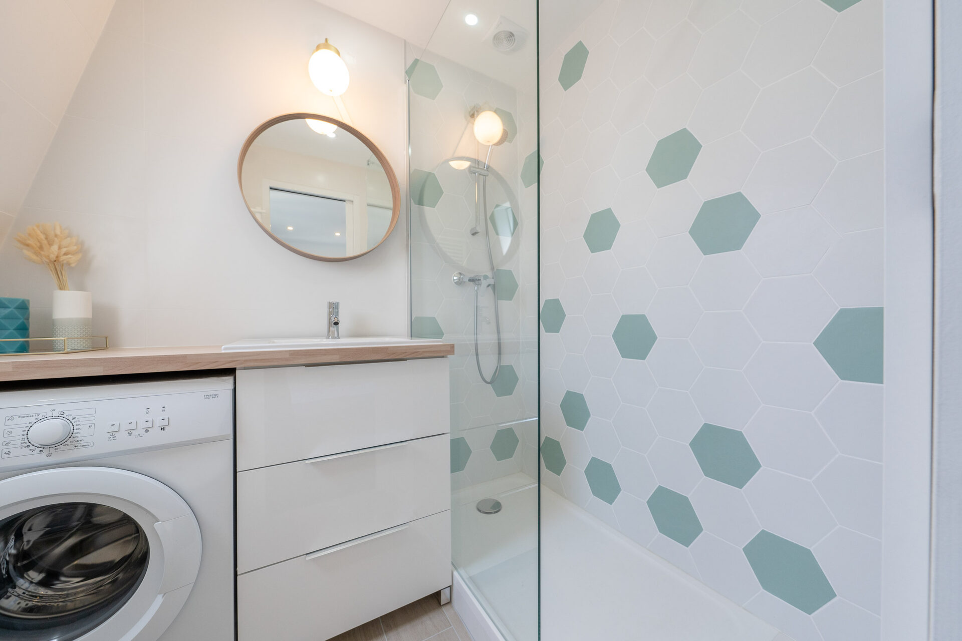 Salle de bain rénovée